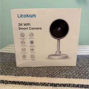 Litokam 2K WiFi Smart Camera - White